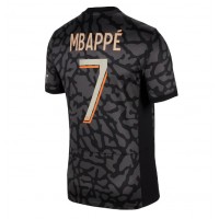 Billiga Paris Saint-Germain Kylian Mbappe #7 Tredje fotbollskläder 2023-24 Kortärmad